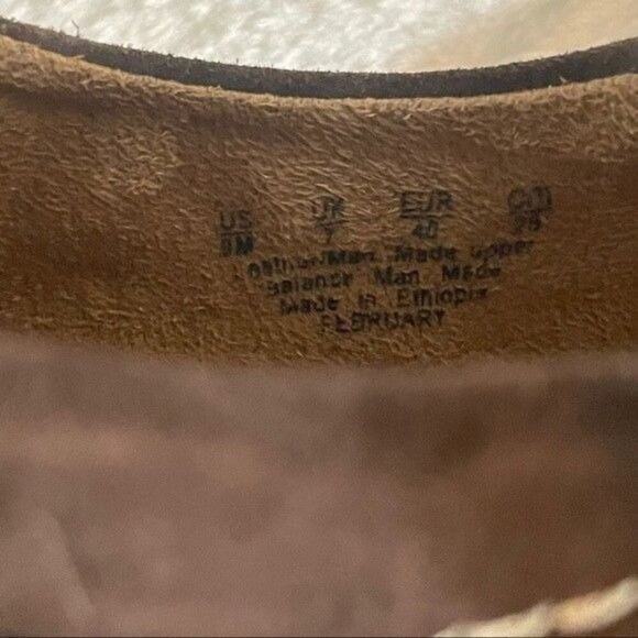 Naturalizer Slip-On Womens 9 Suede Flats Brown - Picture 8 of 9